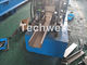 GCr15 Steel Sheet C Section Cold Roll Former With Hydraulic Cutting & Punching , PLC Control