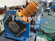 16 Stations Cold Roll Forming Machine With Rubber Belt Driven Servo Tracking Cutting Device