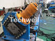 PLC Electrical Control Hat Profile Cold Roll Forming Machine With 1.5 Inch Chain Transmission