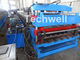 Tile Sheets & Roof Cladding Sheets Double Layer Roll Forming Machine With Hydraulic Cutting