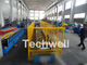 CZ Purlin Roll Forming Machine With Pre-punching & Pre-cutting For Mesh Guards Covered