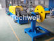 GI , Carbon Steel U Shape Cold Roll Forming Machine With Manual Or Hydraulic Decoiler , 10-15m/min Forming Speed