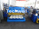 7.5KW Metal Tile Roll Forming Machine For Color Steel / Galvanized Coil
