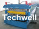 Automatic PLC Control Dual Level Roll Forming Machine With Manual / Automatic Decoiler