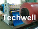 High Speed 0 - 15m/min 7.5KW Double Side Steel Metal Coil Roll Embossing Machine